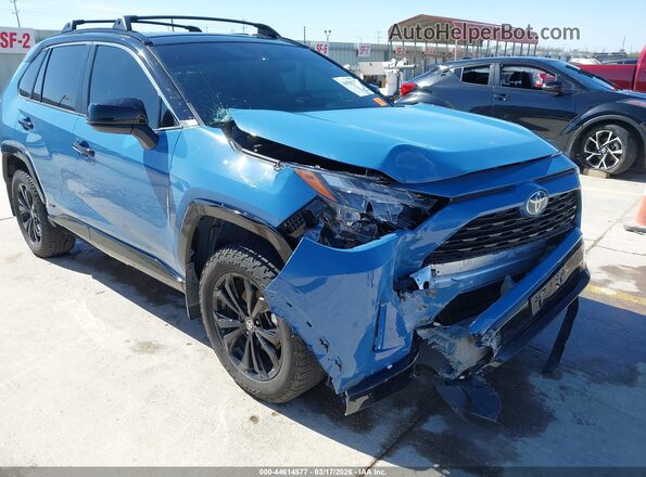 2T3E6RFV5RW059176 2024 TOYOTA RAV4 HYBRID Blue წინა ხედი