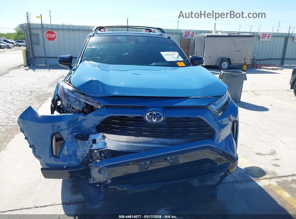 2T3E6RFV5RW059176 2024 TOYOTA RAV4 HYBRID Blue უკანა სალონის ხედი