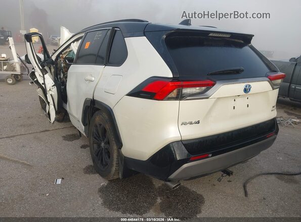 2T3E6RFV6NW035737 2022 TOYOTA RAV4 HYBRID White Rear left