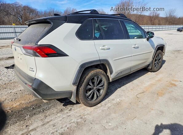 2T3E6RFV9NW033142 2022 TOYOTA RAV4 White უკანა მარჯვენა