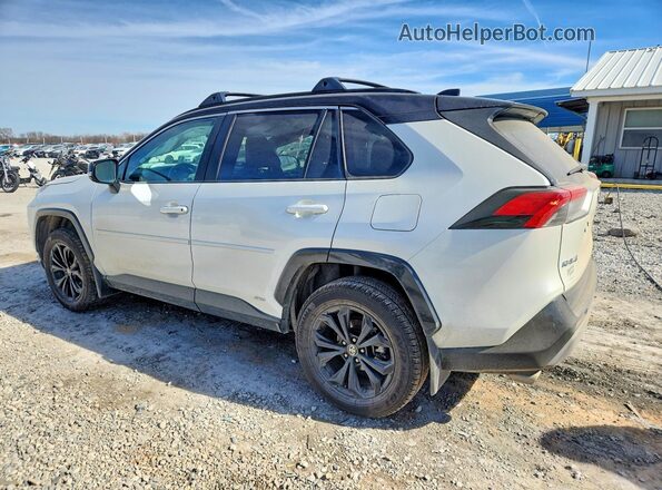 2T3E6RFV9NW033142 2022 TOYOTA RAV4 White უკანა მარცხენა