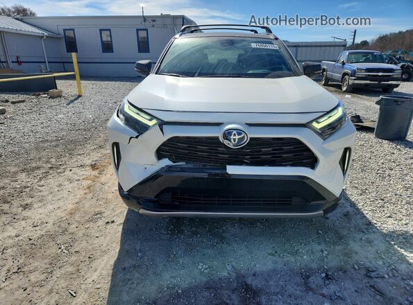 2T3E6RFV9NW033142 2022 TOYOTA RAV4 White წინა ხედი