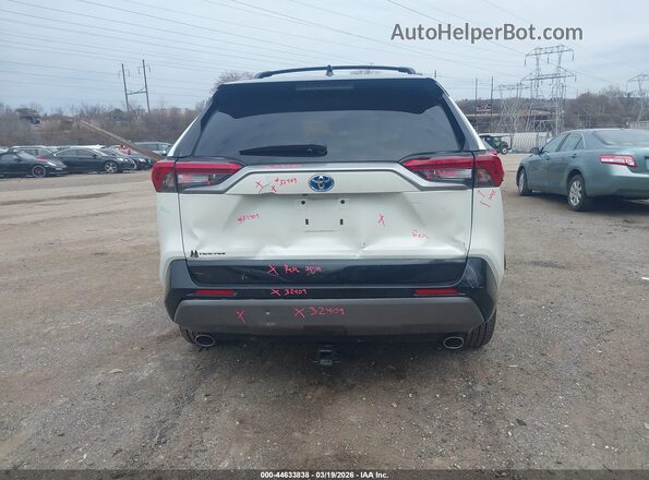 2T3EWRFV0KW027239 2019 TOYOTA RAV4 HYBRID White Widok z przodu