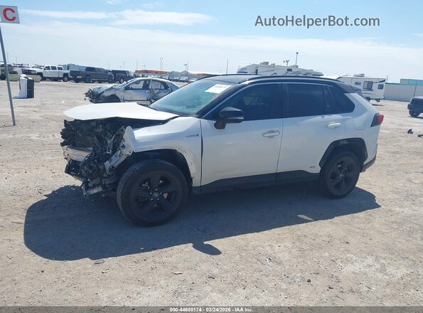 2T3EWRFV1KW041943 2019 TOYOTA RAV4 HYBRID White 