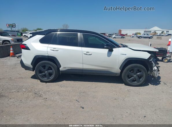 2T3EWRFV1KW041943 2019 TOYOTA RAV4 HYBRID White სალონის 360-გრადუსიანი ხედი
