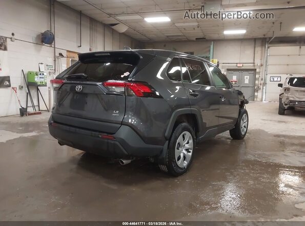 2T3F1RFV4NW288252 2022 TOYOTA LE Gray Հետևի աջ