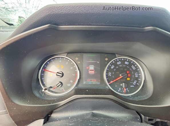 2T3F1RFV7KW060497 2019 TOYOTA LE Gray 