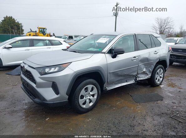 2T3F1RFV8NC300937 2022 TOYOTA LE Silver Առջևի ձախ երեք քառորդ տեսարան