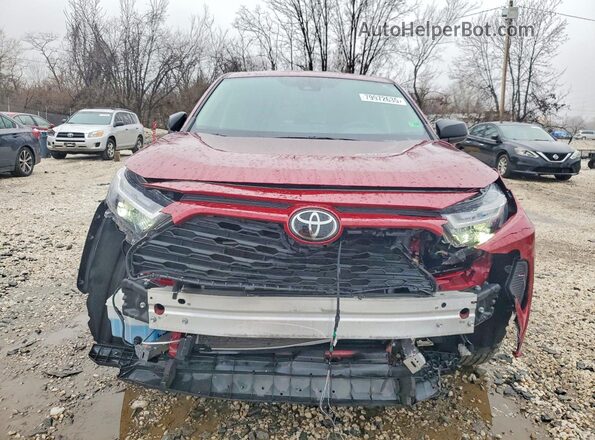 2T3F1RFV8SW529399 2025 TOYOTA LE Red Front view