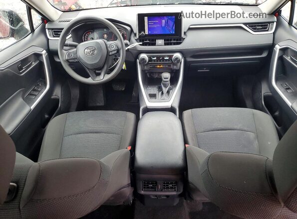 2T3F1RFV8SW529399 2025 TOYOTA LE Red Dashboard view
