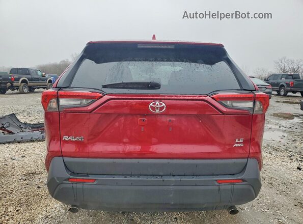 2T3F1RFV8SW529399 2025 TOYOTA LE Red Rear view