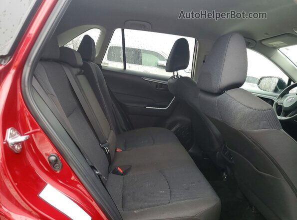 2T3F1RFV8SW529399 2025 TOYOTA LE Red Rear interior view