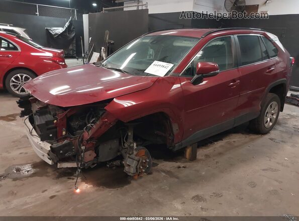 2T3G1RFV2MW163639 2021 TOYOTA LE Красный Передняя левая четверть