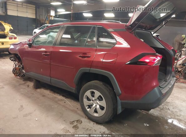 2T3G1RFV2MW163639 2021 TOYOTA LE Красный Задняя левая четверть