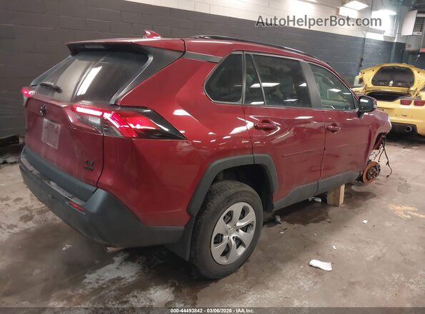 2T3G1RFV2MW163639 2021 TOYOTA LE Красный Задняя правая четверть