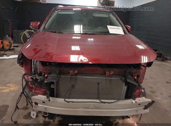 2T3G1RFV2MW163639 2021 TOYOTA LE Красный Вид задней части салона