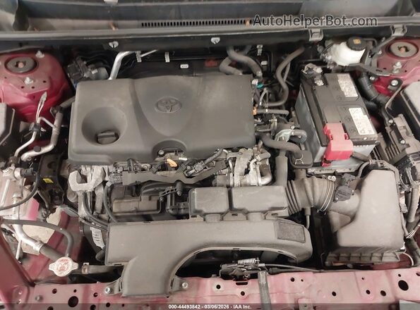 2T3G1RFV2MW163639 2021 TOYOTA LE Красный Вид сзади