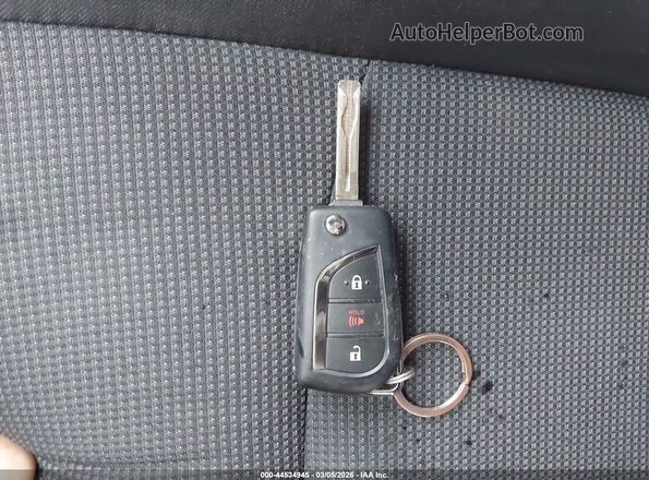 2T3G1RFV4SW619203 2025 TOYOTA LE Black Dashboard view