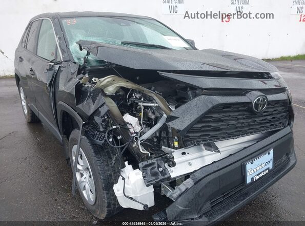 2T3G1RFV4SW619203 2025 TOYOTA LE Black Front view
