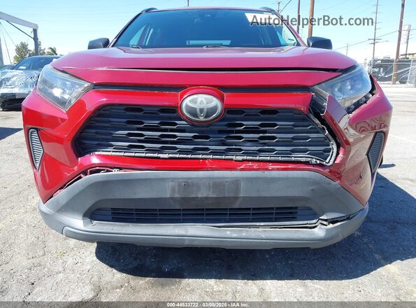 2T3H1RFV3LC035835 2020 TOYOTA LE Maroon Front view