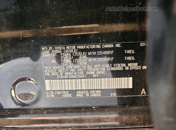 2T3H1RFV6RW326661 2024 TOYOTA LE Black 