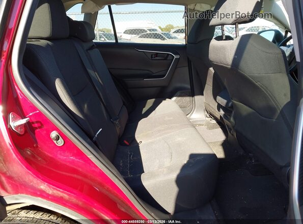 2T3H1RFVXMW127038 2021 TOYOTA LE Burgundy Vista de la etiqueta del VIN