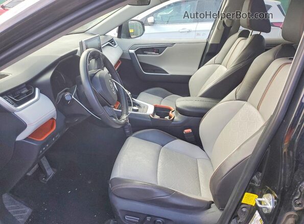 2T3J1RFV1KW019681 2019 TOYOTA RAV4 Black Widok wnętrza z przodu