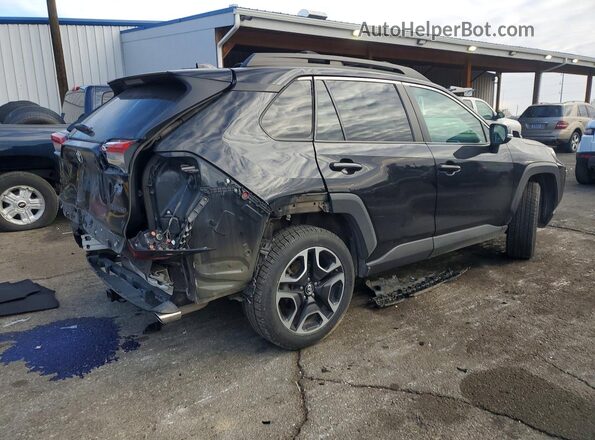 2T3J1RFV1KW019681 2019 TOYOTA RAV4 Black Tył prawy