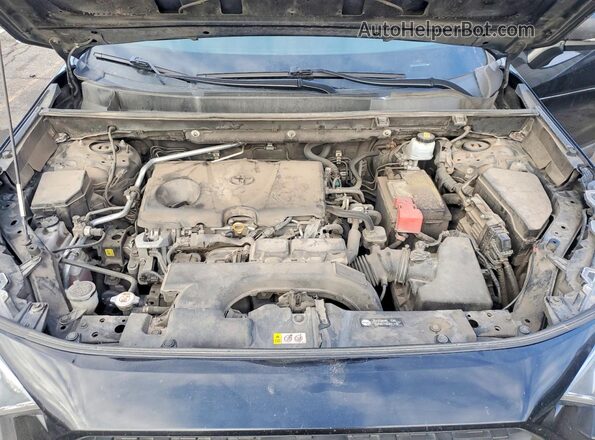 2T3J1RFV1KW019681 2019 TOYOTA RAV4 Black Widok komory silnika