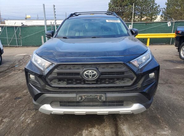 2T3J1RFV1KW019681 2019 TOYOTA RAV4 Black Widok z przodu
