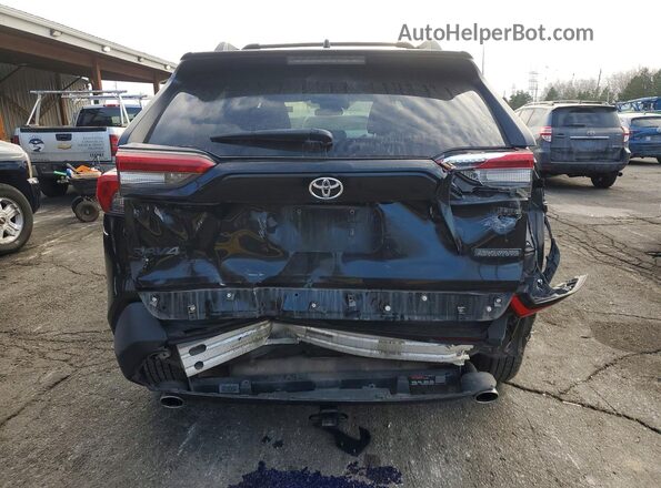 2T3J1RFV1KW019681 2019 TOYOTA RAV4 Black Widok z tyłu
