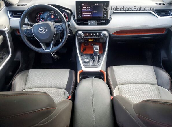 2T3J1RFV1KW019681 2019 TOYOTA RAV4 Black Widok deski rozdzielczej