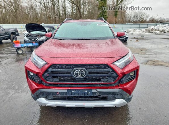 2T3J1RFV2RW420781 2024 TOYOTA RAV4 Red Front view