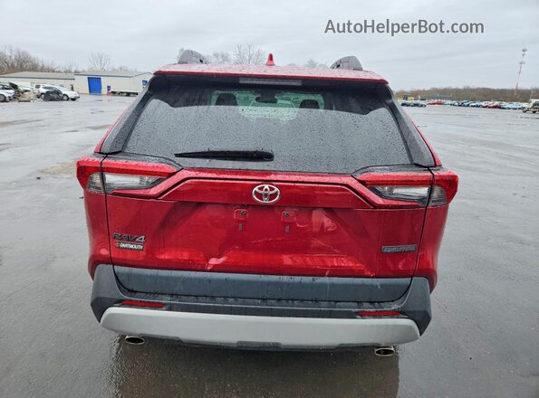 2T3J1RFV2RW420781 2024 TOYOTA RAV4 Red Rear view