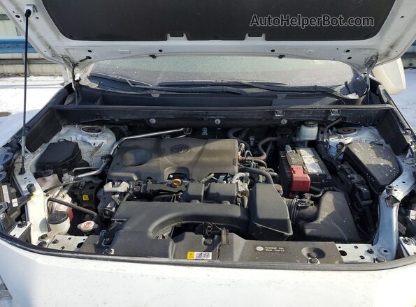 2T3J1RFV7NW298669 2022 TOYOTA RAV4 White Widok komory silnika