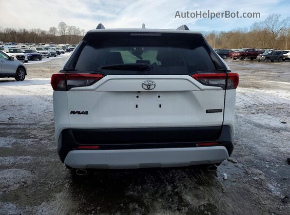 2T3J1RFV7NW298669 2022 TOYOTA RAV4 White Widok z tyłu