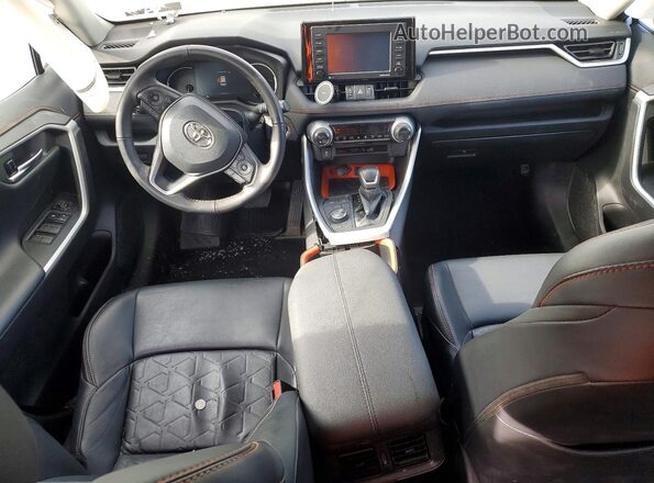 2T3J1RFV7NW298669 2022 TOYOTA RAV4 White Widok deski rozdzielczej