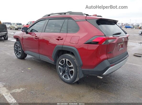 2T3J1RFV9KW024532 2019 TOYOTA RAV4 Red Tył lewy