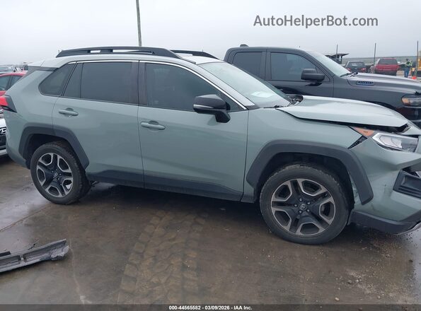 2T3J1RFVXKW019890 2019 TOYOTA RAV4 Green Սալոնի հետևի տեսք