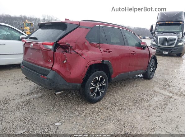 2T3K1RFV1LC041185 2020 TOYOTA LE Red Trasero derecho