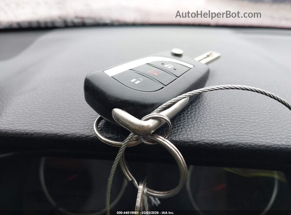 2T3K1RFV1LC041185 2020 TOYOTA LE Red Vista del salpicadero