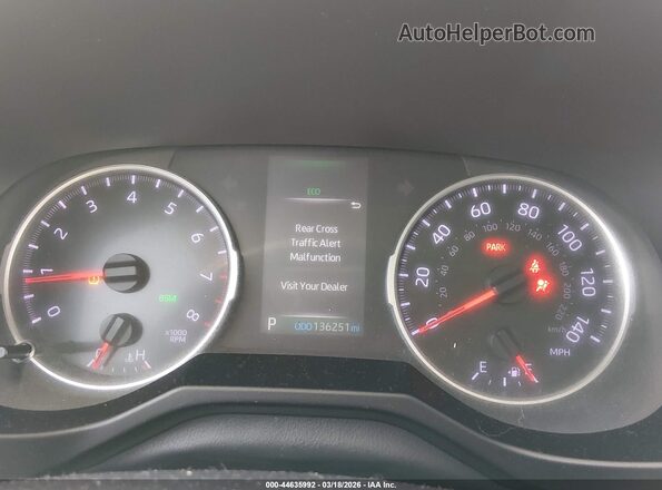 2T3P1RFV1LC067355 2020 TOYOTA LE Gray 