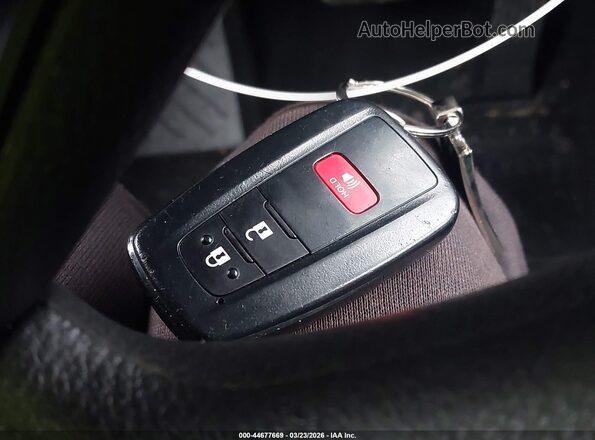 2T3P1RFV1RC413932 2024 TOYOTA LE Black Առջևի վահանակի տեսք