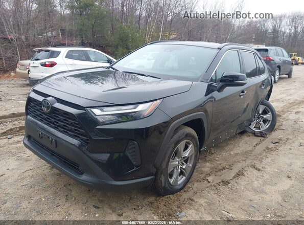 2T3P1RFV1RC413932 2024 TOYOTA LE Black Առջևի ձախ երեք քառորդ տեսարան
