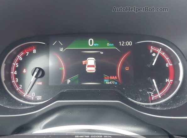 2T3P1RFV1RC413932 2024 TOYOTA LE Black Հետևի նստատեղերի տեսք