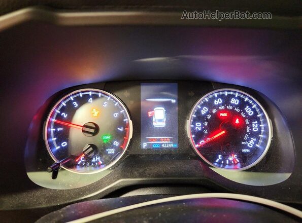 2T3P1RFV3MC180712 2021 TOYOTA LE Gray Սարքավորումների վահանակի տեսք