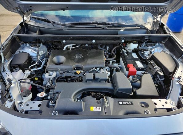 2T3P1RFV3NC300509 2022 TOYOTA LE Silver Вид задньої частини салону