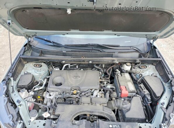 2T3P1RFV4MW180457 2021 TOYOTA RAV4 Gray Շարժիչի բաժամունքի տեսք