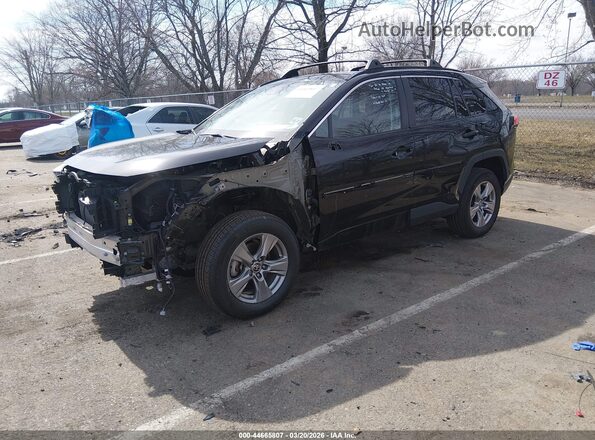 2T3P1RFV4NC314662 2022 TOYOTA LE Черный Передняя левая четверть