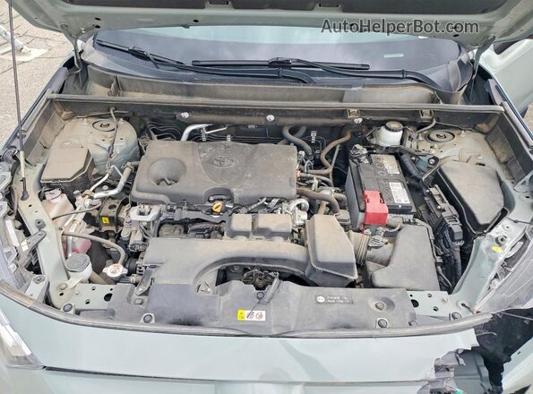 2T3P1RFV4NW324462 2022 TOYOTA LE Silver Rear interior view